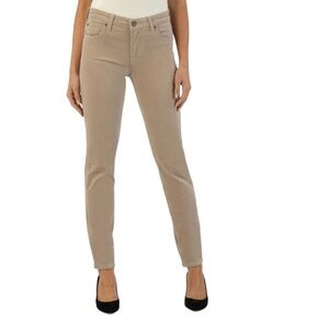 Kut from the kloth Women's tan Diana skinny corduroy Jeans